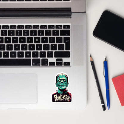 Frankenstein's Monster Kiss-Cut Sticker