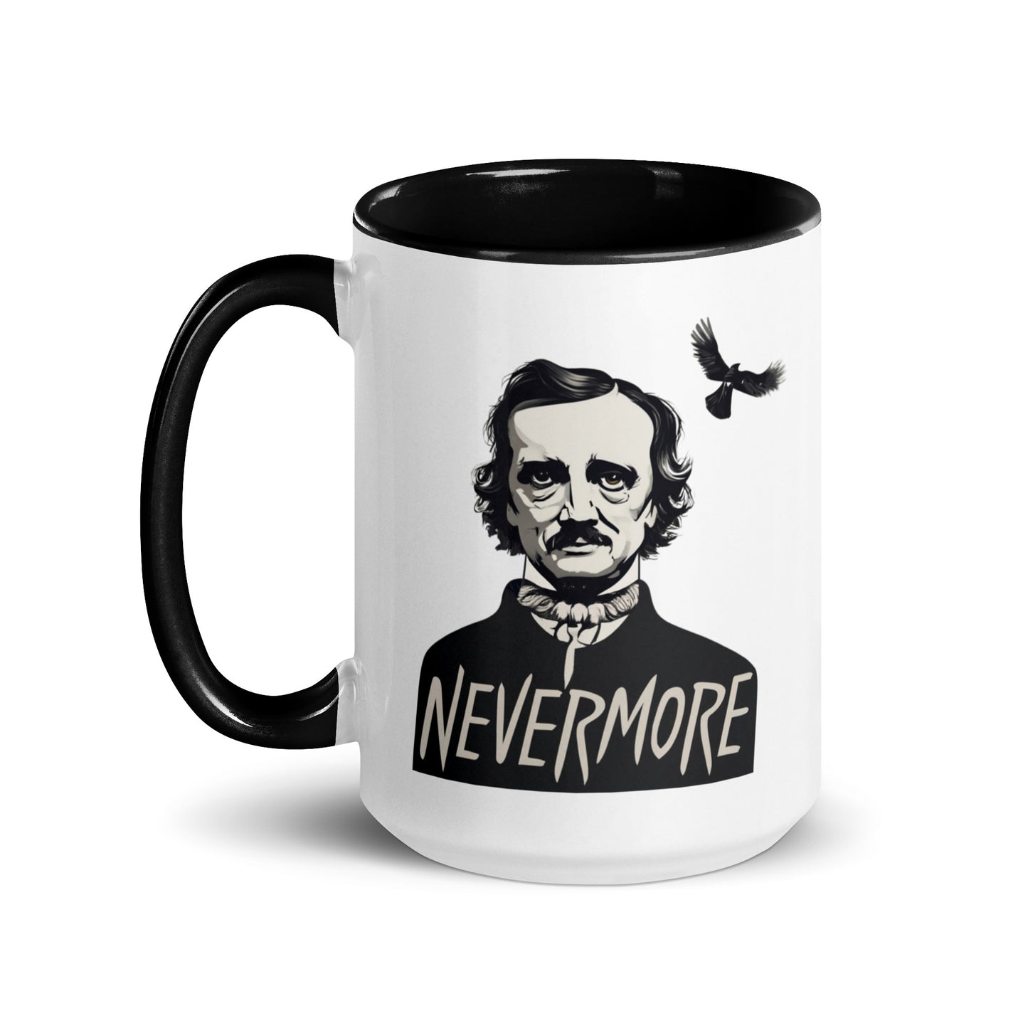 Edgar Allan Poe Nevermore Mug - 15oz