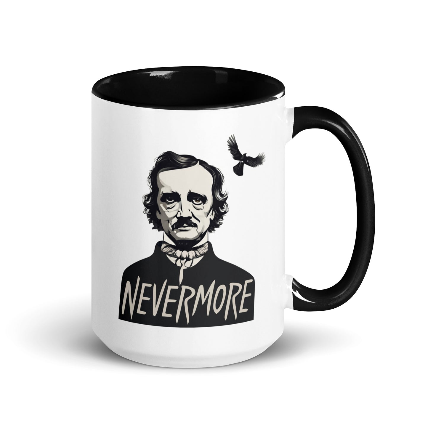 Edgar Allan Poe Nevermore Mug - 15oz