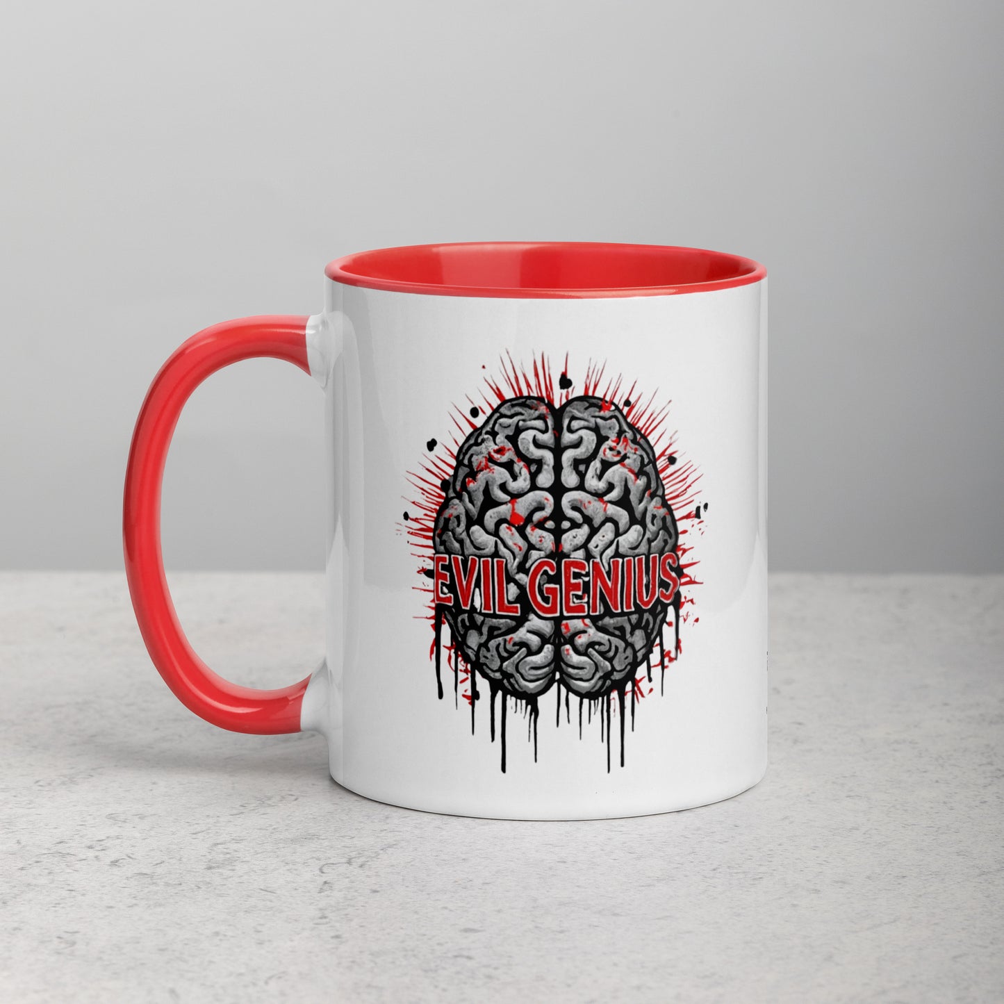 Evil Genius Bloody Brain Mug