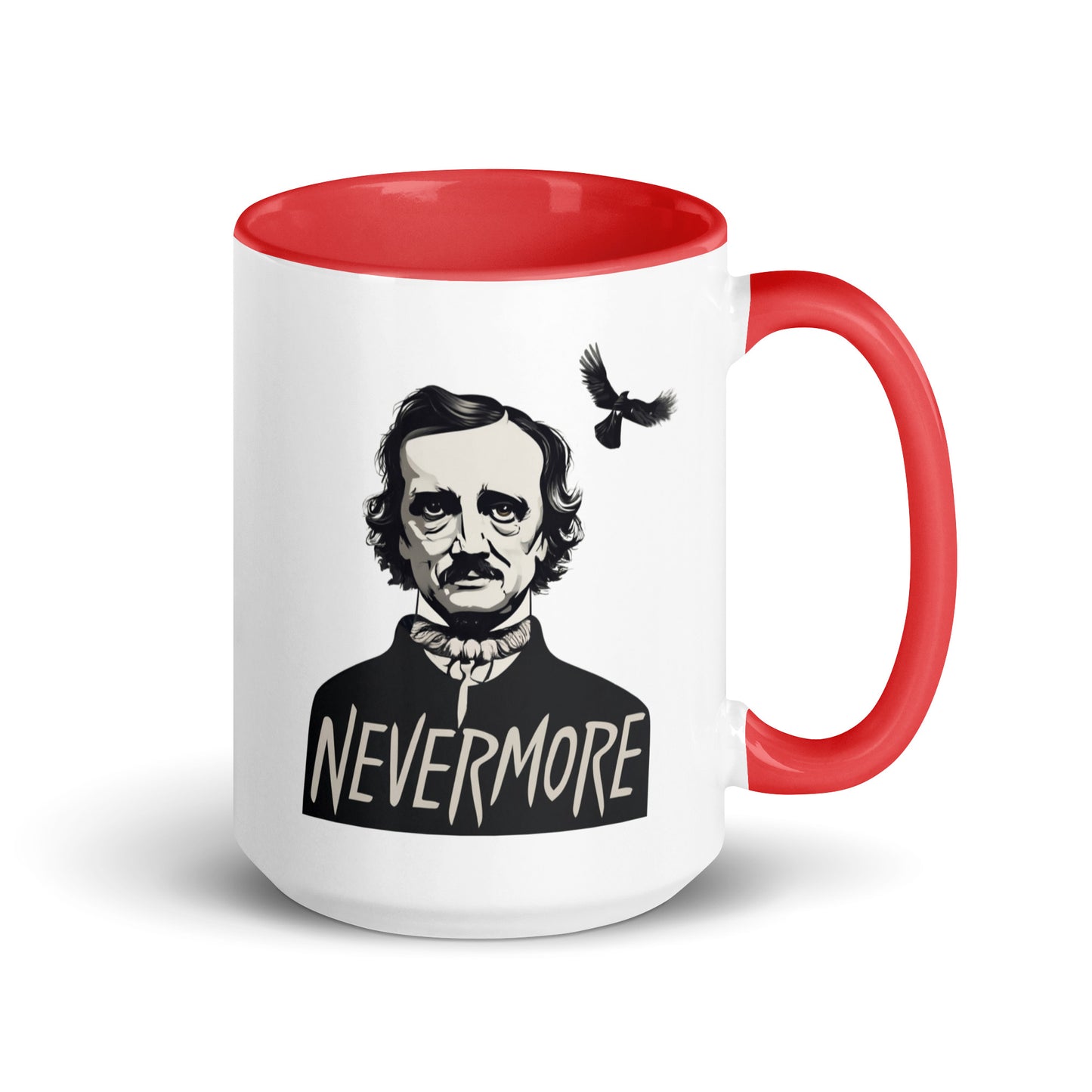 Edgar Allan Poe Nevermore Mug - 15oz